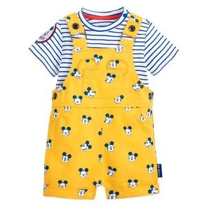COPY - NWT Disney Baby Overalls -Yellow with Mick…